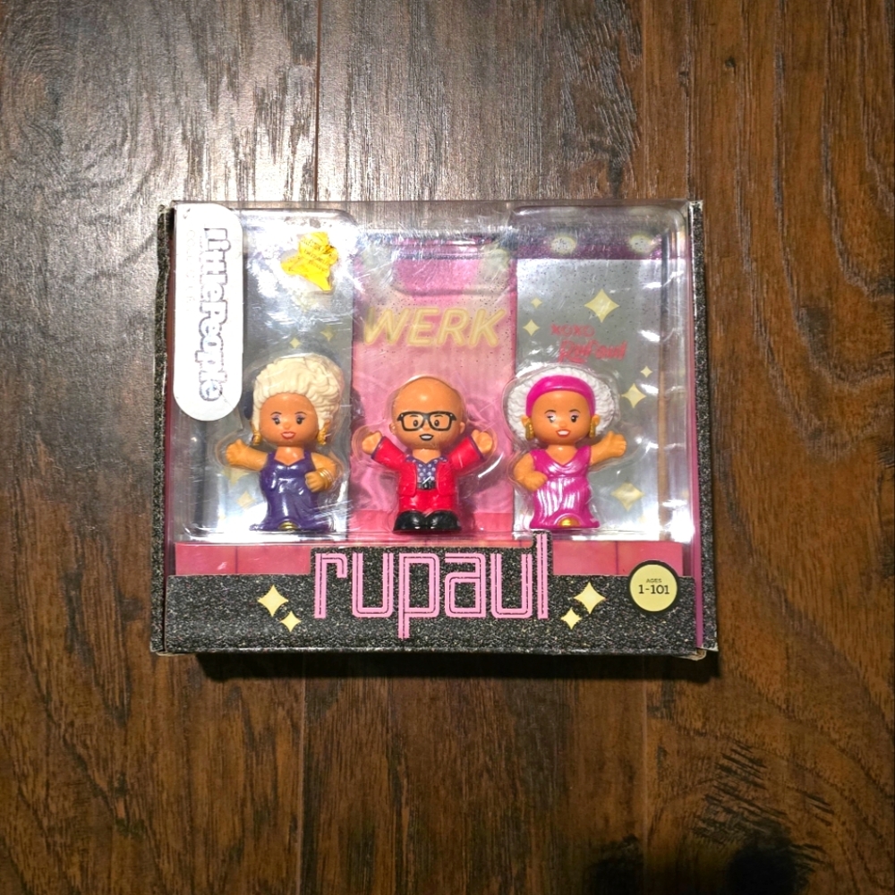 Fisher Price | Little People Collectible RuPaul's Drag Race Set